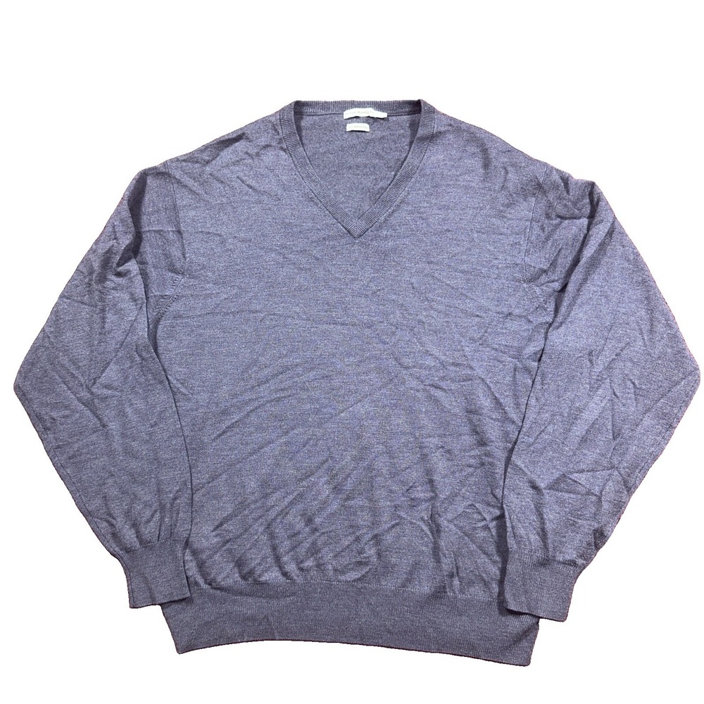 Peter Millar Sweater Mens 2XL Extra Fine Italian Merino Wool Casual Preppy